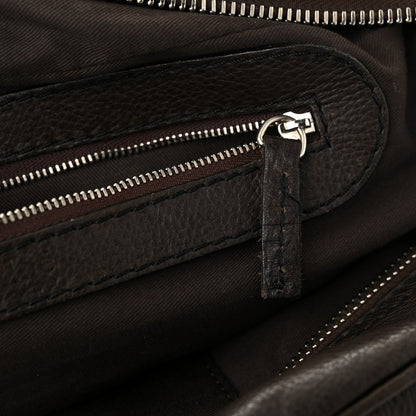 Chloe Calfskin Paddington Double Zip Bowler Chocolate 12 of 12