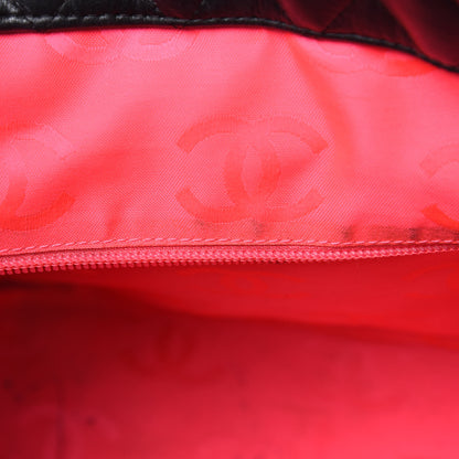 Chanel Calfskin Quilted Medium Cambon Tote Black White 17 of 17