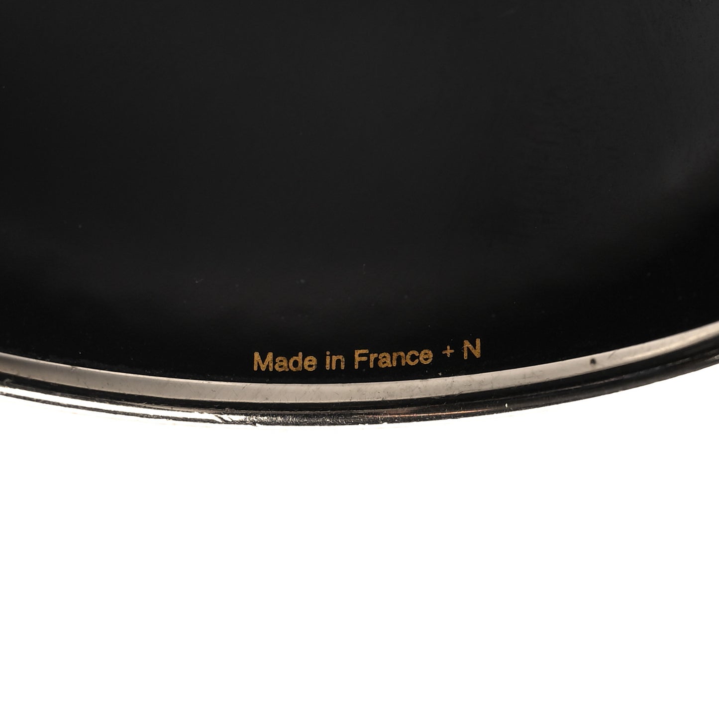 Enamel Printed Grand Apparat Extra Wide Bracelet 65 Black