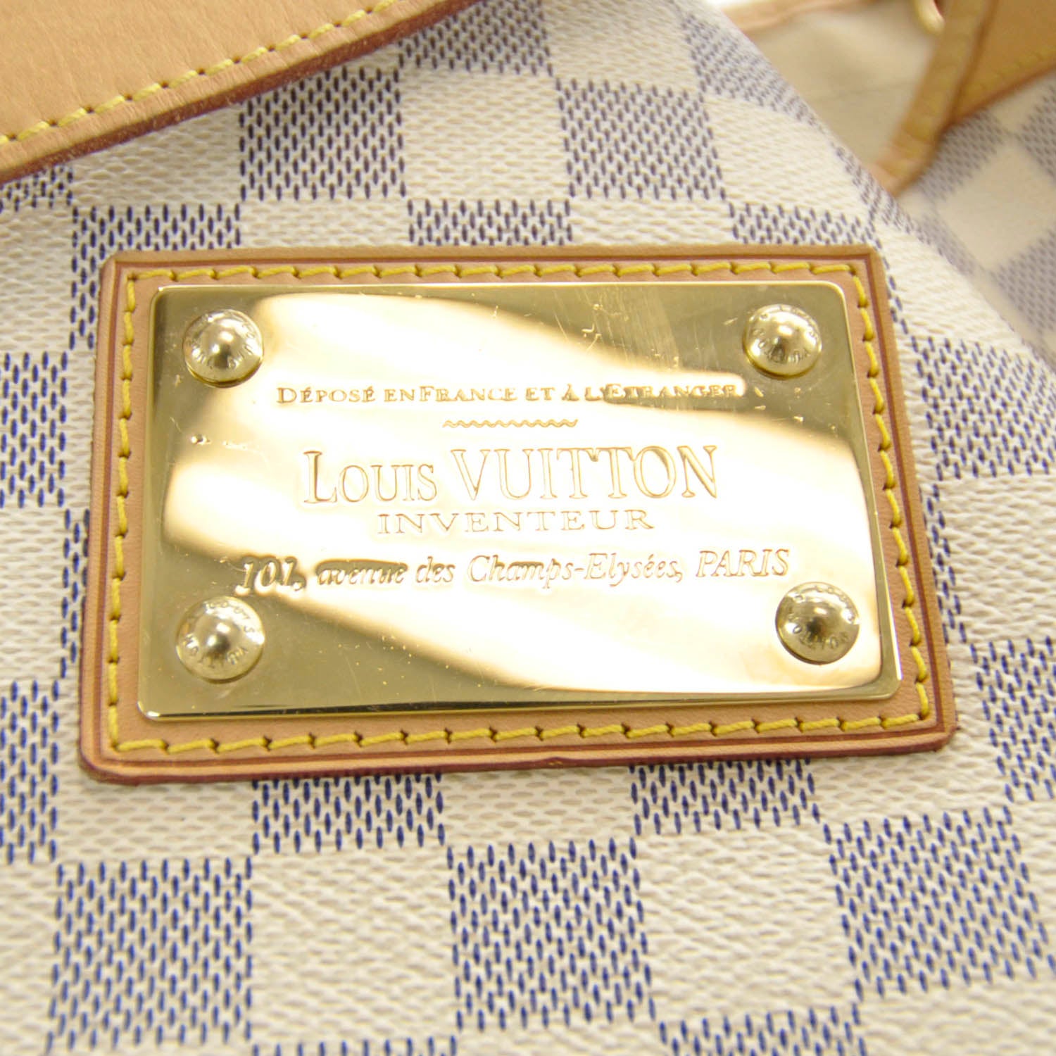 Louis Vuitton Damier Azur Galliera GM 9 of 9