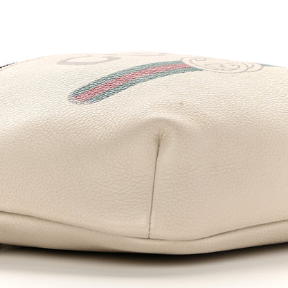 Gucci Grained Calfskin Logo Belt Bag White 9 of 13