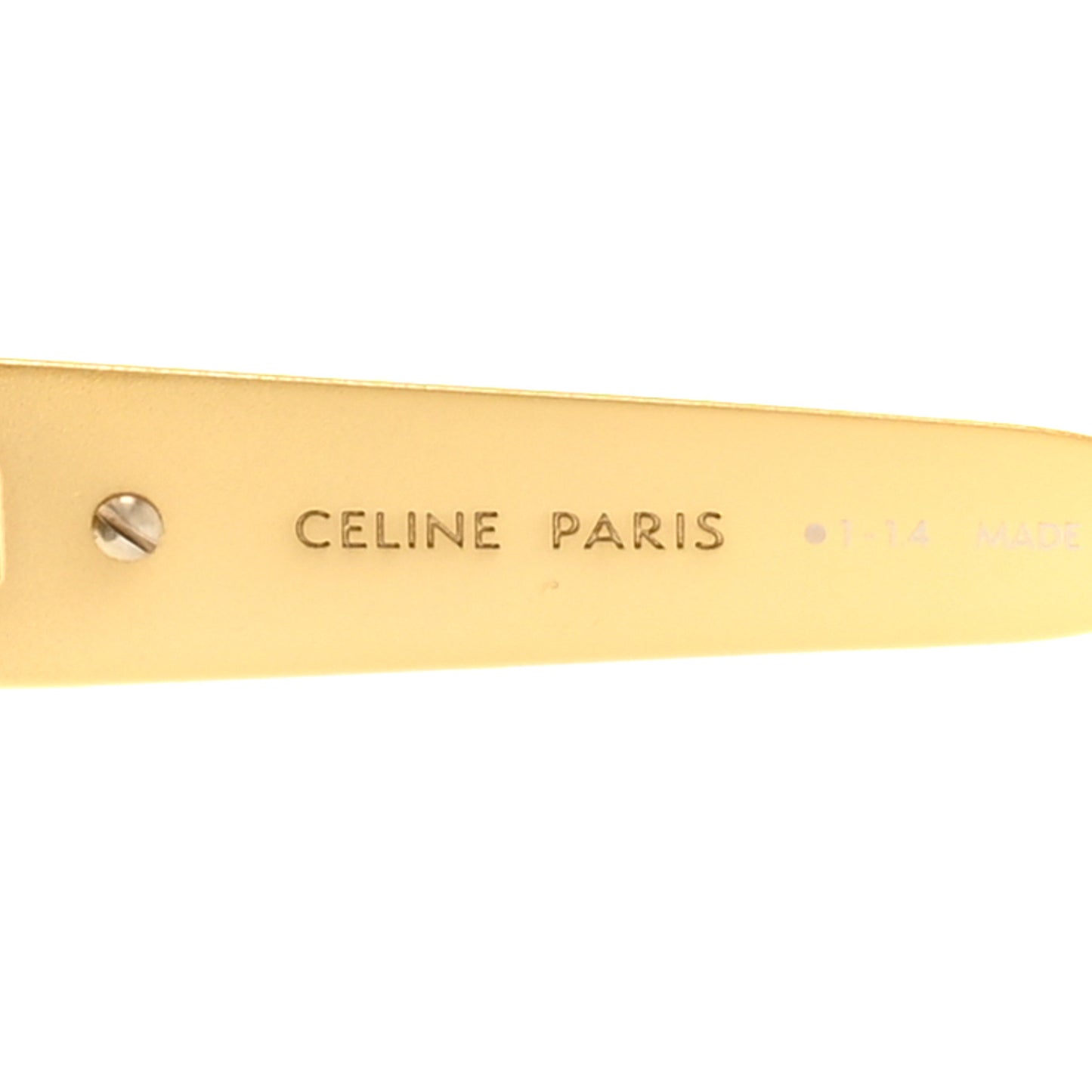 Metal Triomphe 01 Sunglasses CL40235U Gold Green