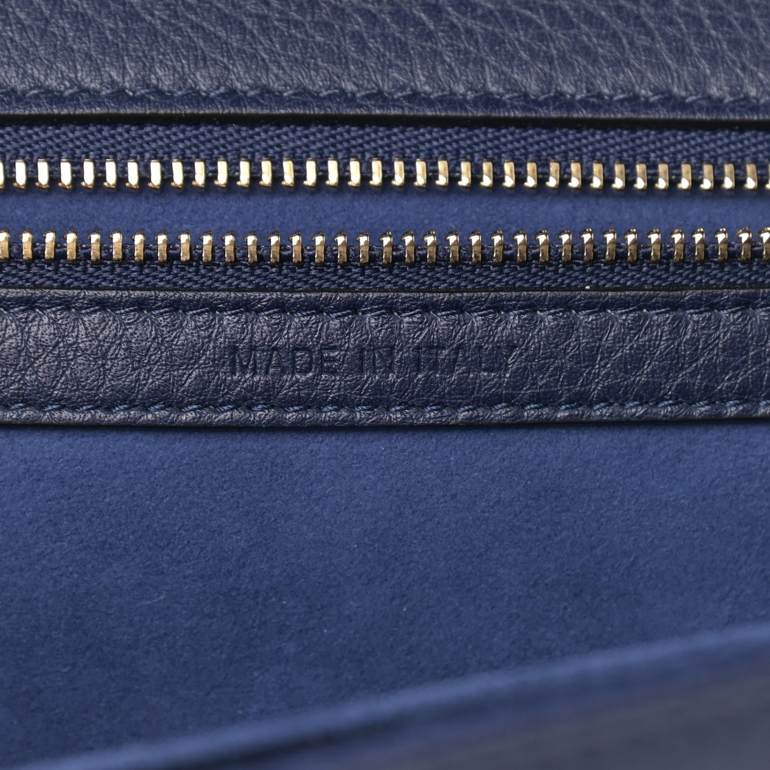 Christian Dior Grained Calfskin Medium Diorama Flap Bag Indigo Blue 7 of 10
