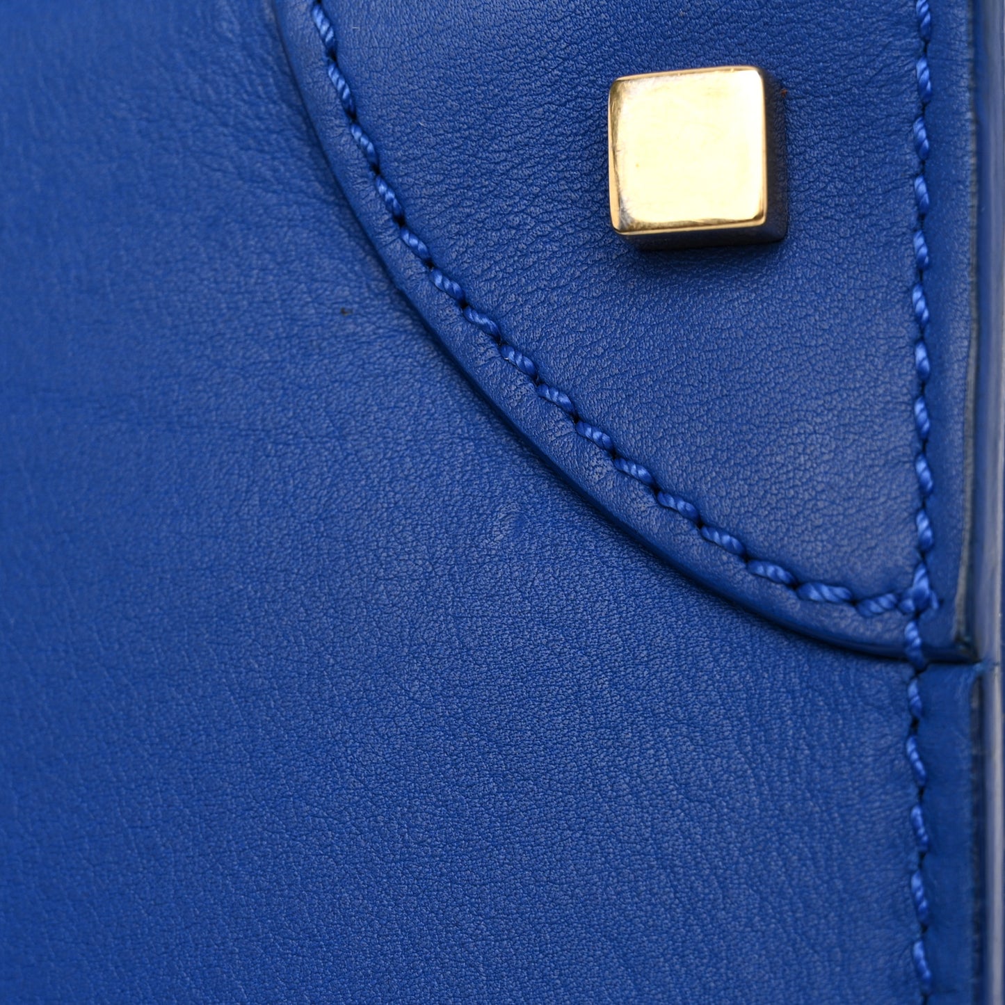 Smooth Calfskin Mini Luggage Royal Blue
