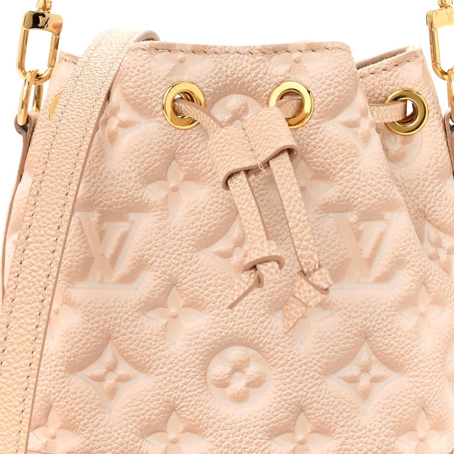 Louis Vuitton Empreinte Monogram Summer Stardust Nano Noe Beige Clair 7 of 10
