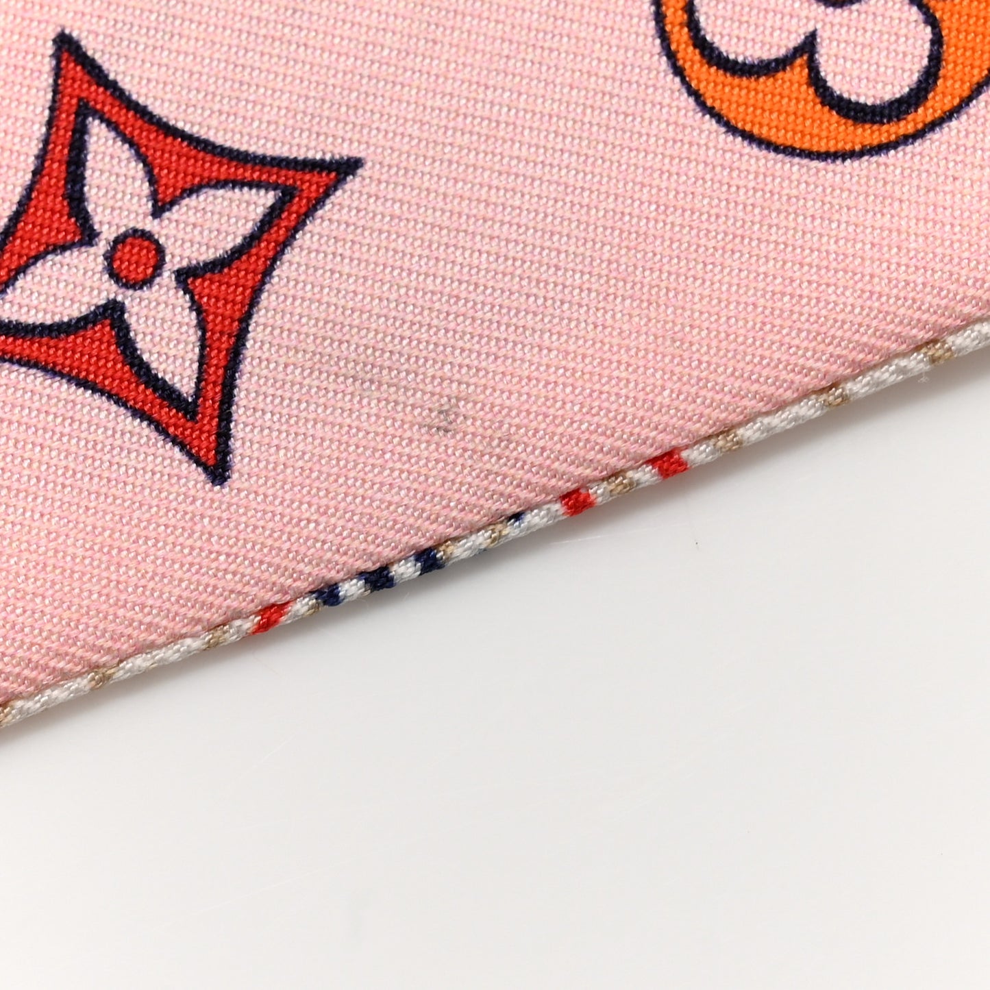 Silk Damier Pop Up Bandeau Azur