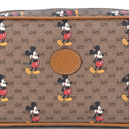 Gucci X DISNEY Mini Vintage GG Supreme Monogram Mickey Mouse Small Belt Bag 90 36 Beige Vintage Sun Oil 10 of 10