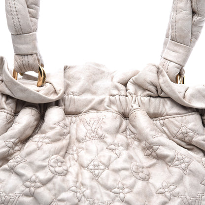 Louis Vuitton Lambskin Olympe Stratus PM Ecru 10 of 10