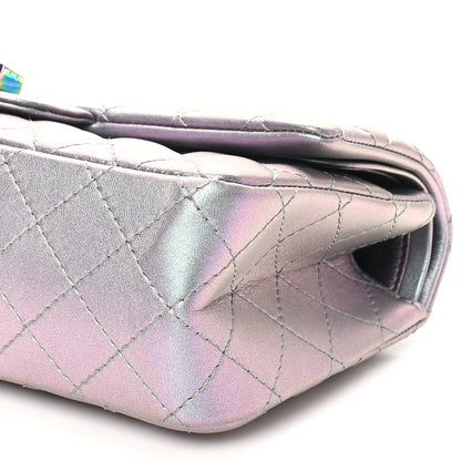Chanel Iridescent Lambskin Quilted 2.55 Reissue 225 Flap Light Purple 10 of 11