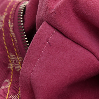 Louis Vuitton Denim Baggy PM Fuchsia 22 of 25