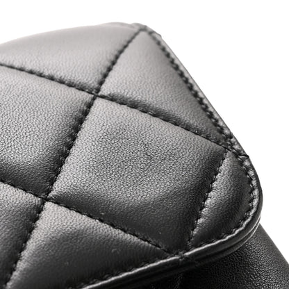 Chanel Lambskin Quilted Small Trendy CC Dual Handle Flap Bag So Black 13 of 14