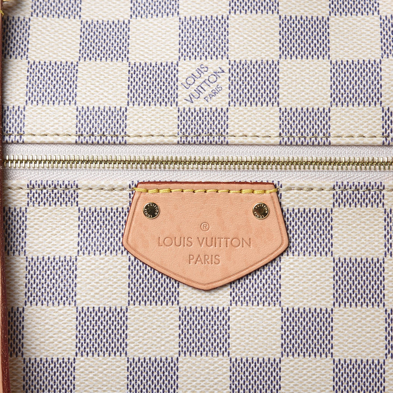 Louis Vuitton Damier Azur Iena MM 12 of 12