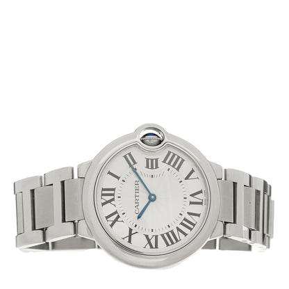 Cartier Stainless Steel 36mm Ballon Bleu De Cartier Quartz Watch 4 of 8