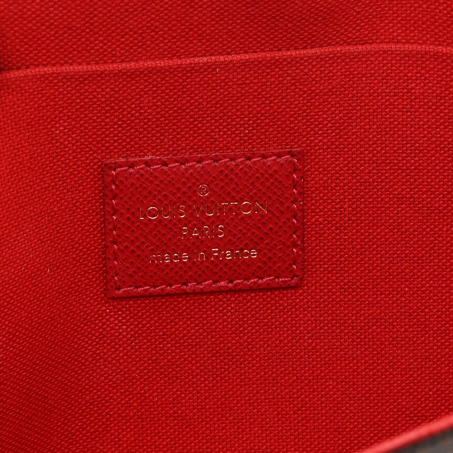 Damier Ebene Pochette Felicie Chain Wallet