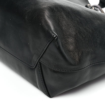 Louis Vuitton Calfskin Monogram Atlantis Vibe MM Black 10 of 10
