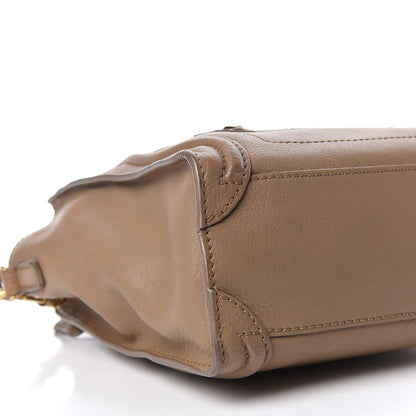 Celine Smooth Calfskin Nano Luggage Camel 5 of 14