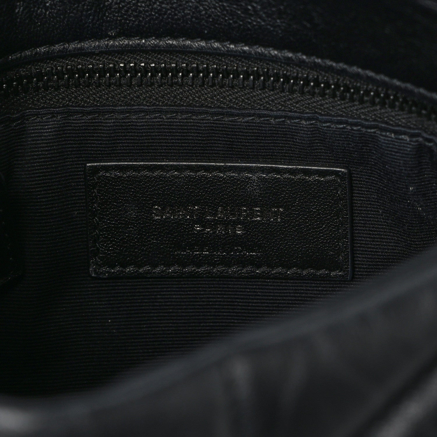 Saint Laurent Calfskin Quilted Toy Loulou Puffer Monogram Monochrome Chain Satchel Black 6 of 13