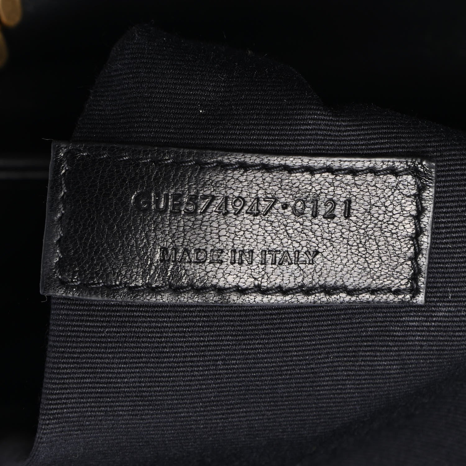 Saint Laurent Calfskin Y Quilted Monogram Large Loulou Chain Satchel Black 6 of 9