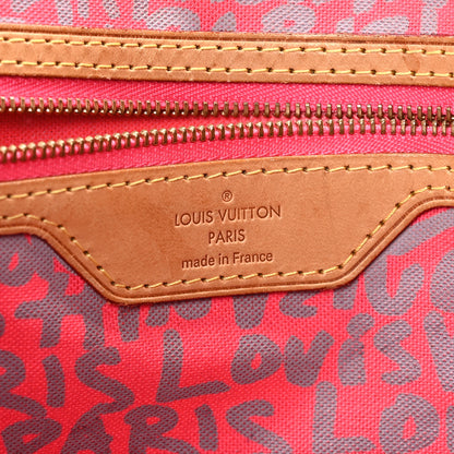 Louis Vuitton Monogram Graffiti Neverfull GM Fuchsia 6 of 11