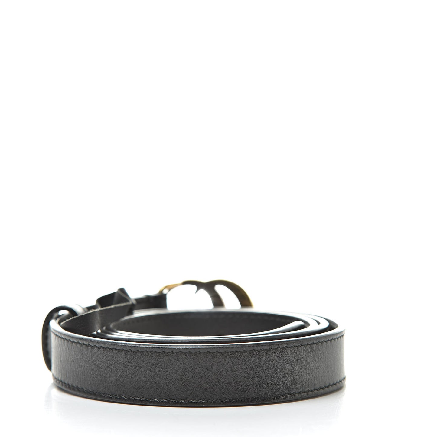 Calfskin Double G 20mm Belt 85 34 Black