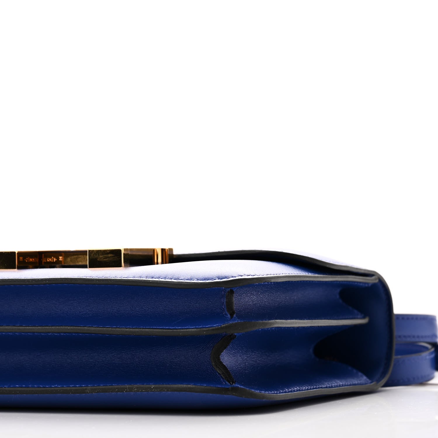 Hermes Tadelakt Constance 18 Bleu Electrique 10 of 10