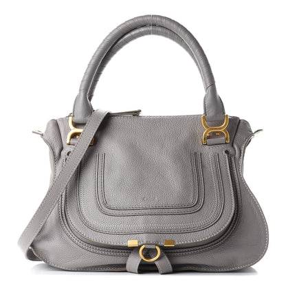 Chloe Calfskin Medium Marcie Satchel Cashmere Grey 1 of 10