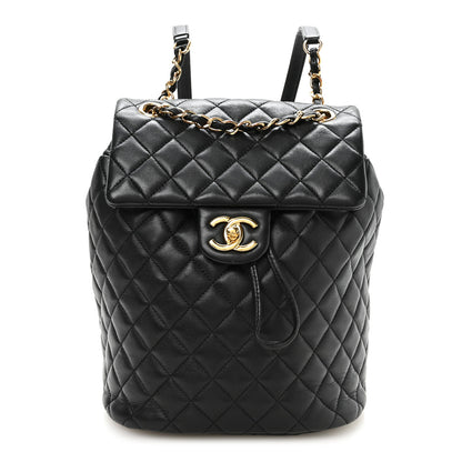Chanel Lambskin Quilted Small Urban Spirit Backpack Black 1 of 9
