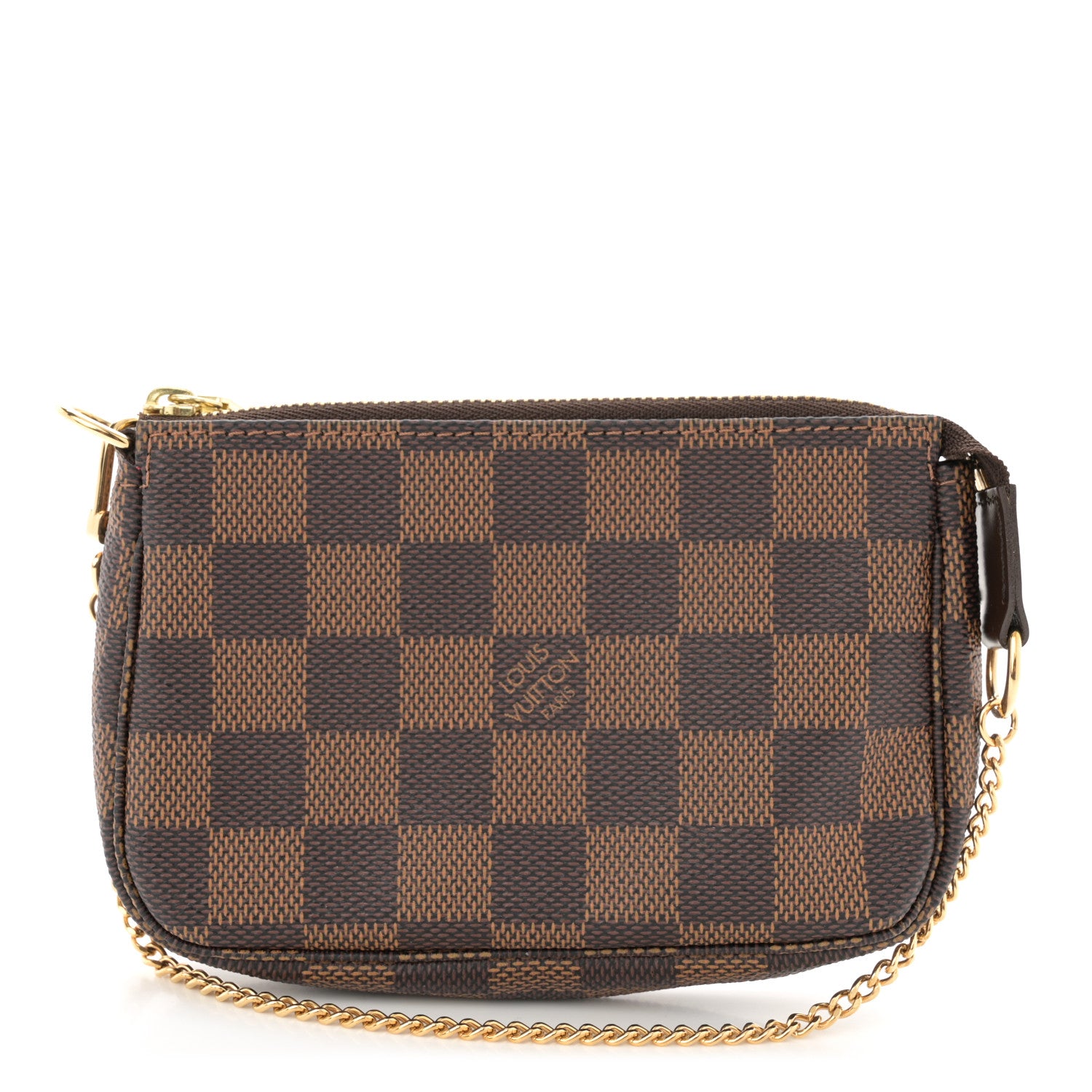 Louis Vuitton Damier Ebene Mini Pochette Accessories 1 of 10