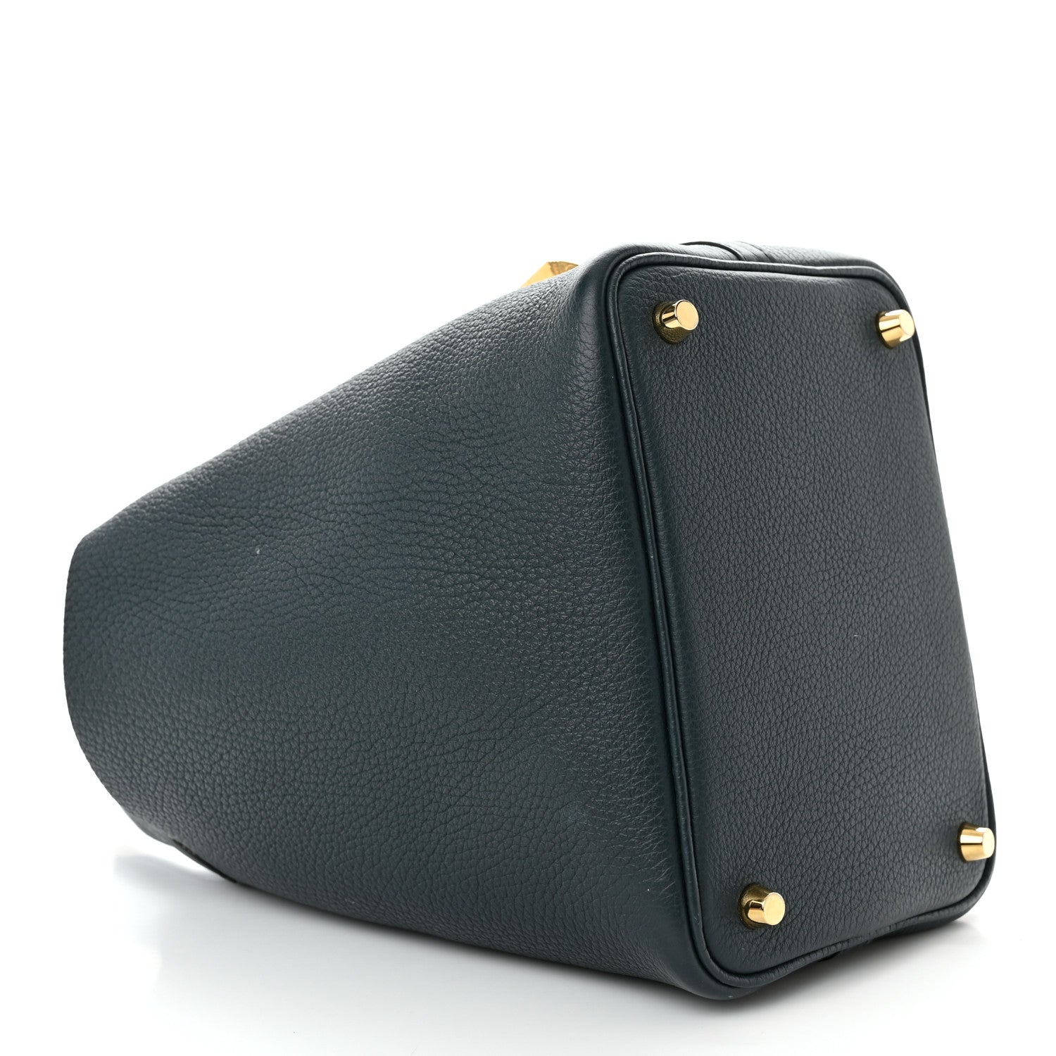 Hermes Taurillon Clemence Picotin Lock 18 PM Vert Cypress 4 of 12