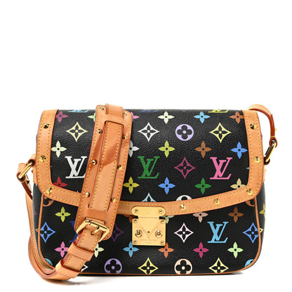 Louis Vuitton Monogram Multicolor Sologne Black 1 of 29