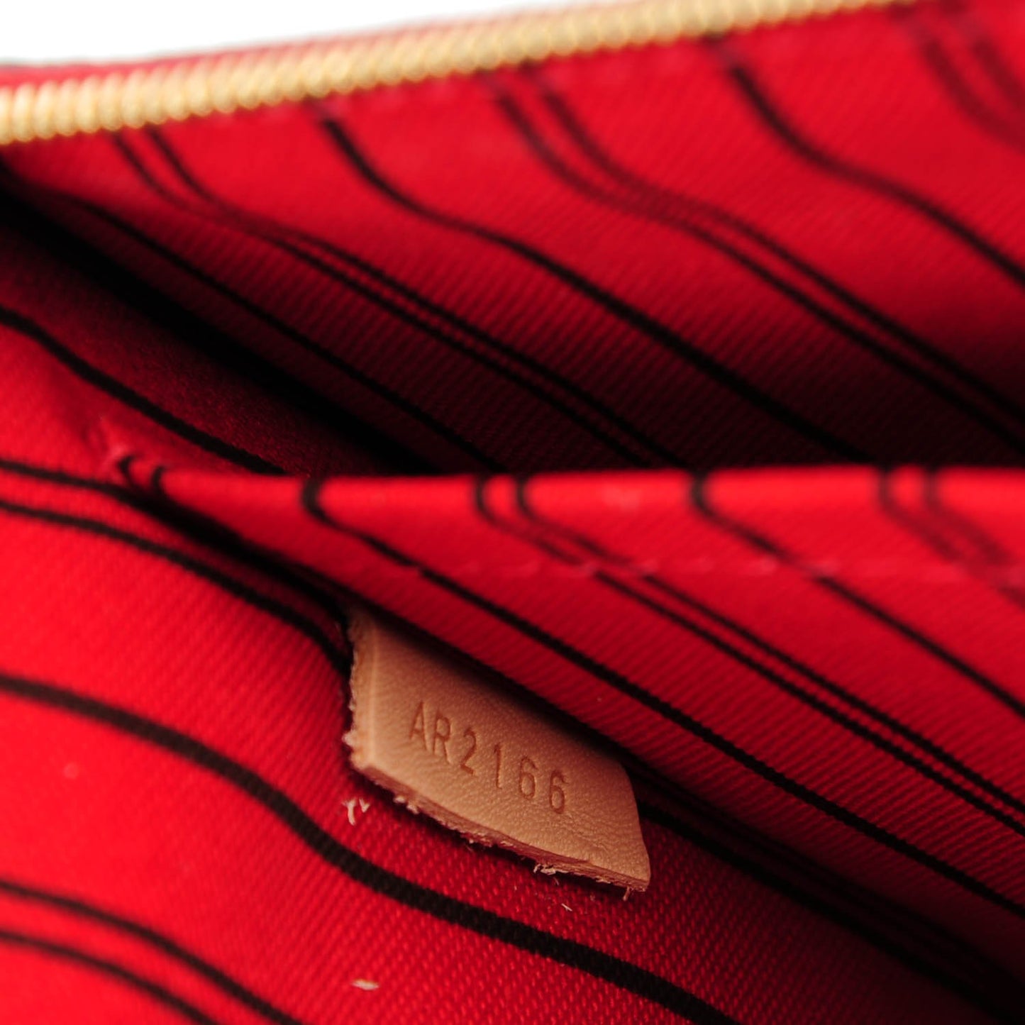 Monogram Neverfull MM GM Pochette Cherry