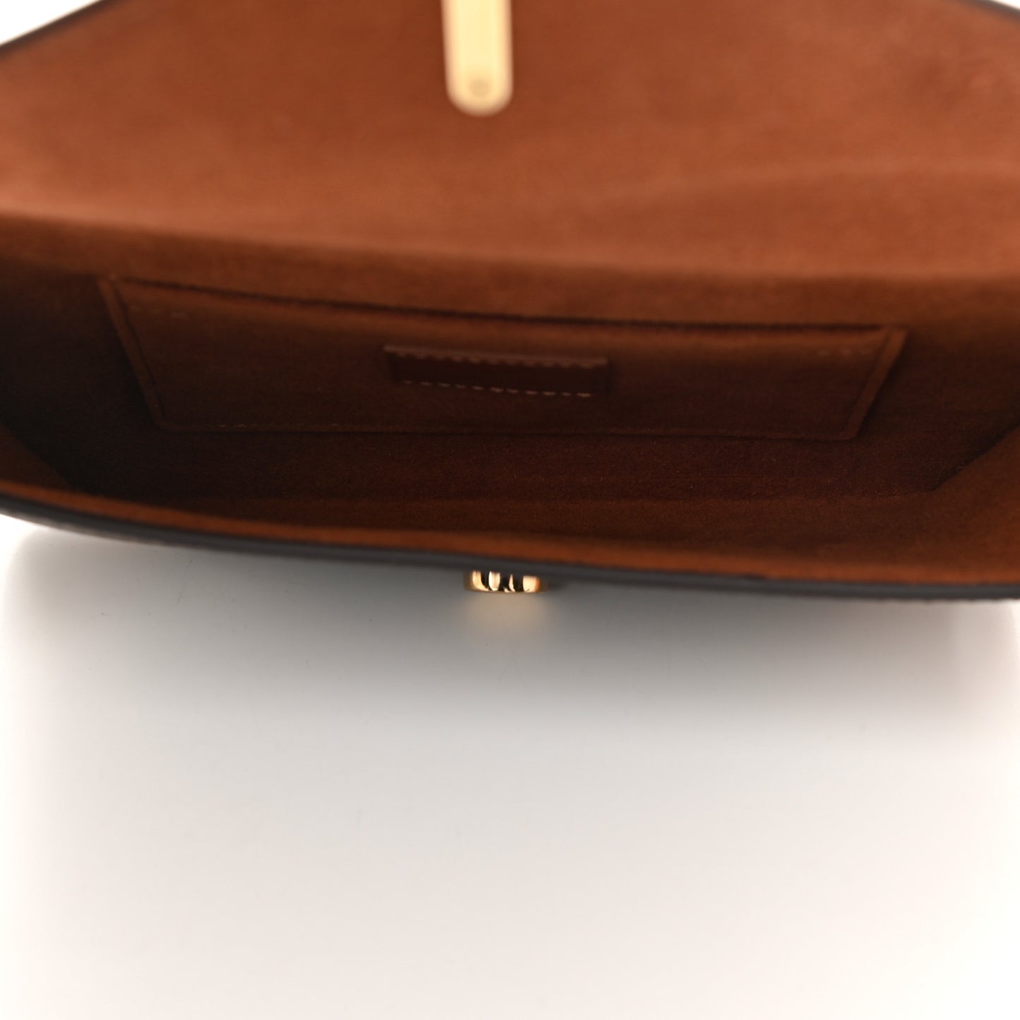 Monogram Padlock On Strap Caramel