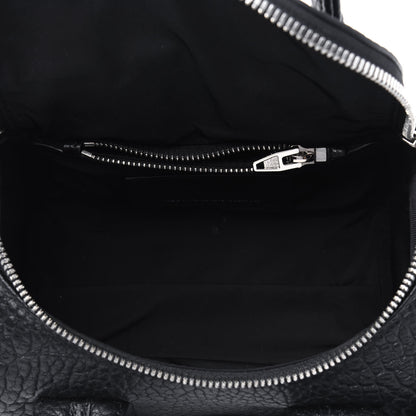 Alexander Wang Pebbled Lambskin Mini Rockie Black Rhodium Hardware 4 of 5