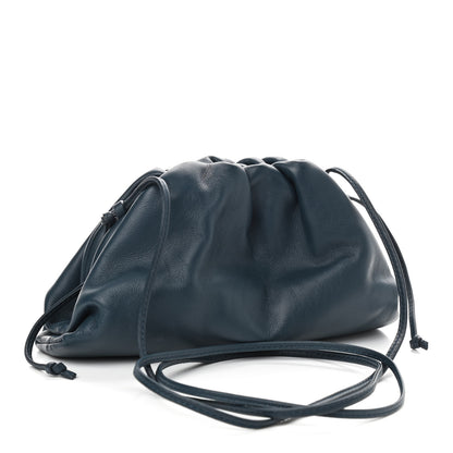 Bottega Veneta Butter Calfskin The Mini Pouch Deep Blue 2 of 8