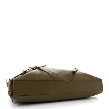 Givenchy Tumbled Calfskin Medium Voyou Bag Dark Khaki 4 of 10
