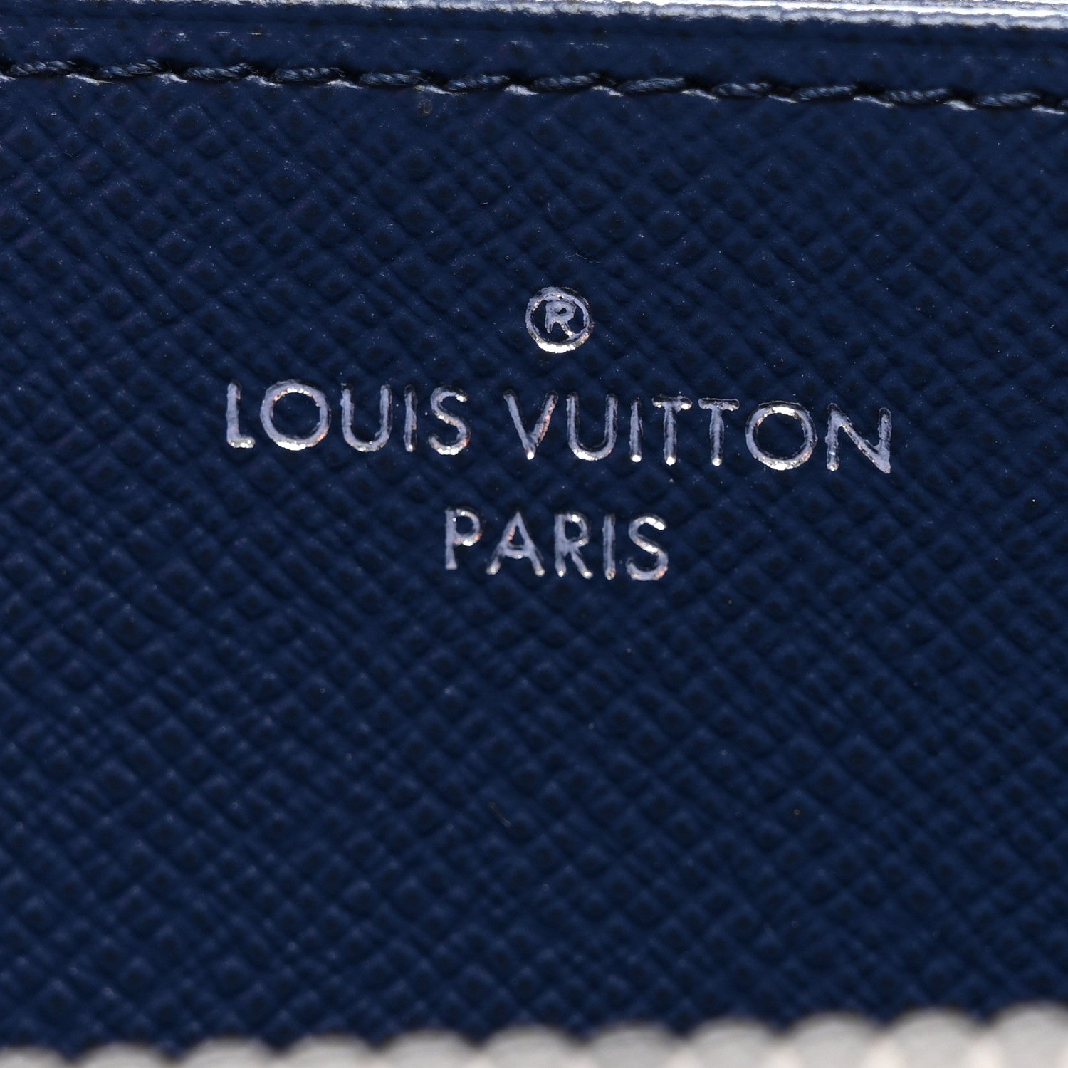 Louis Vuitton Monogram Escale Zippy Wallet Blue Blue 6 of 7