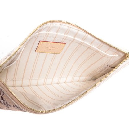 Louis Vuitton Damier Azur Neverfull MM GM Pochette 6 of 9
