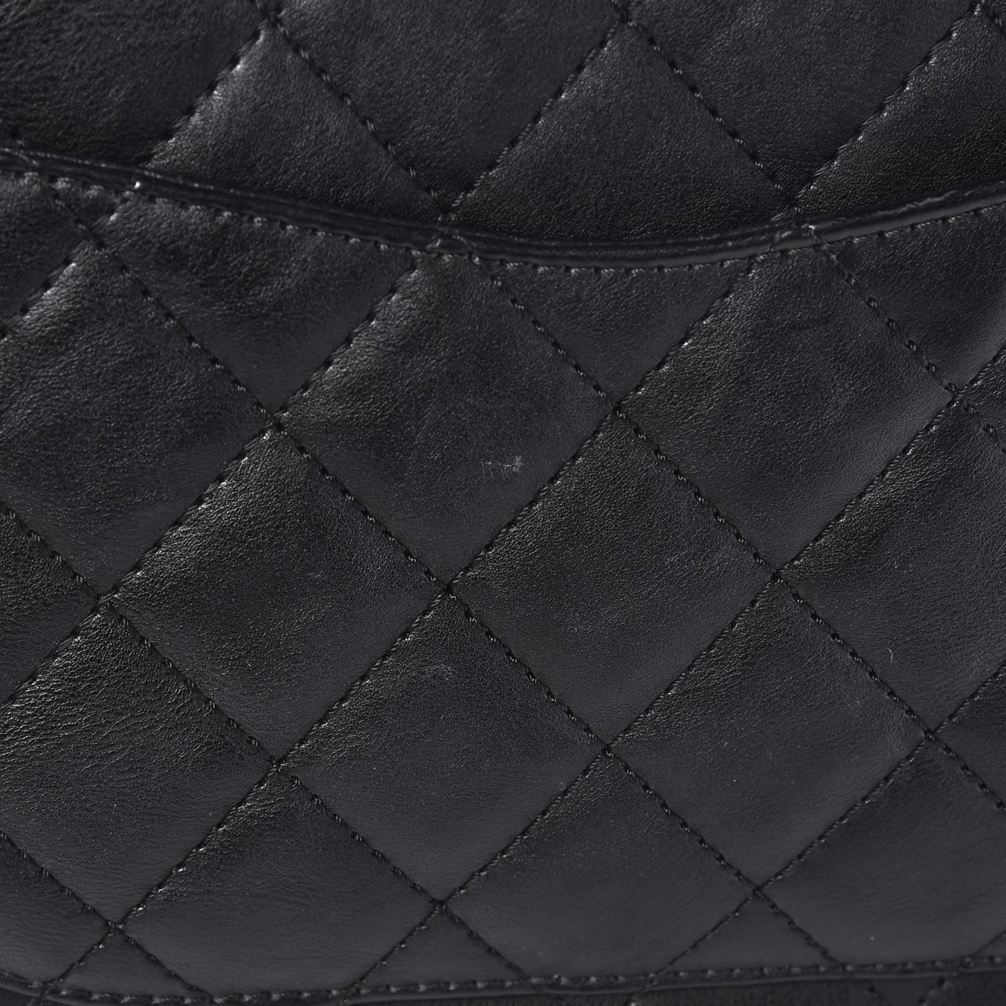 Crumpled Calfskin Quilted 2.55 Reissue 227 Flap So Black