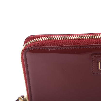 Valentino Garavani Patent Zip Around Wallet Red 11 of 12
