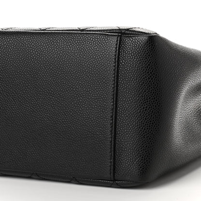 Chanel Caviar Quilted Grand Shopping Tote GST Black 10 of 12
