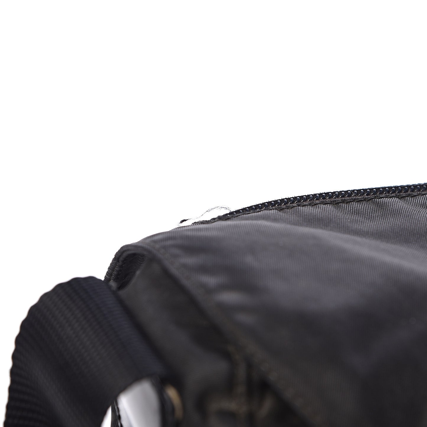 Tessuto Nylon Messenger Bag Black