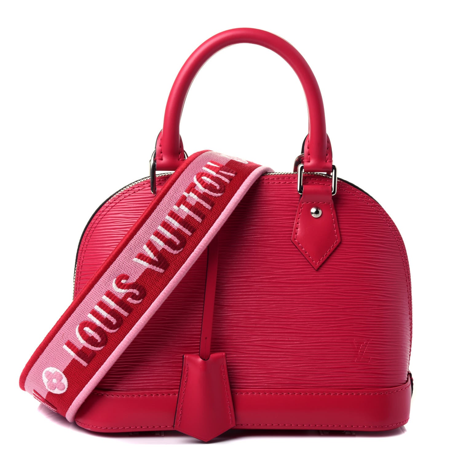 Louis Vuitton Epi Jacquard Alma BB Rose Pondicherry 1 of 4