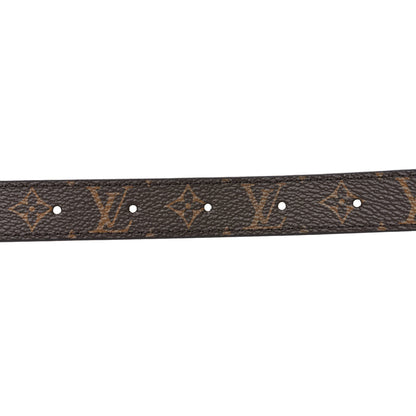 Louis Vuitton Calfskin Monogram 20mm LV Iconic Reversible Belt 80 32 Black 3 of 5