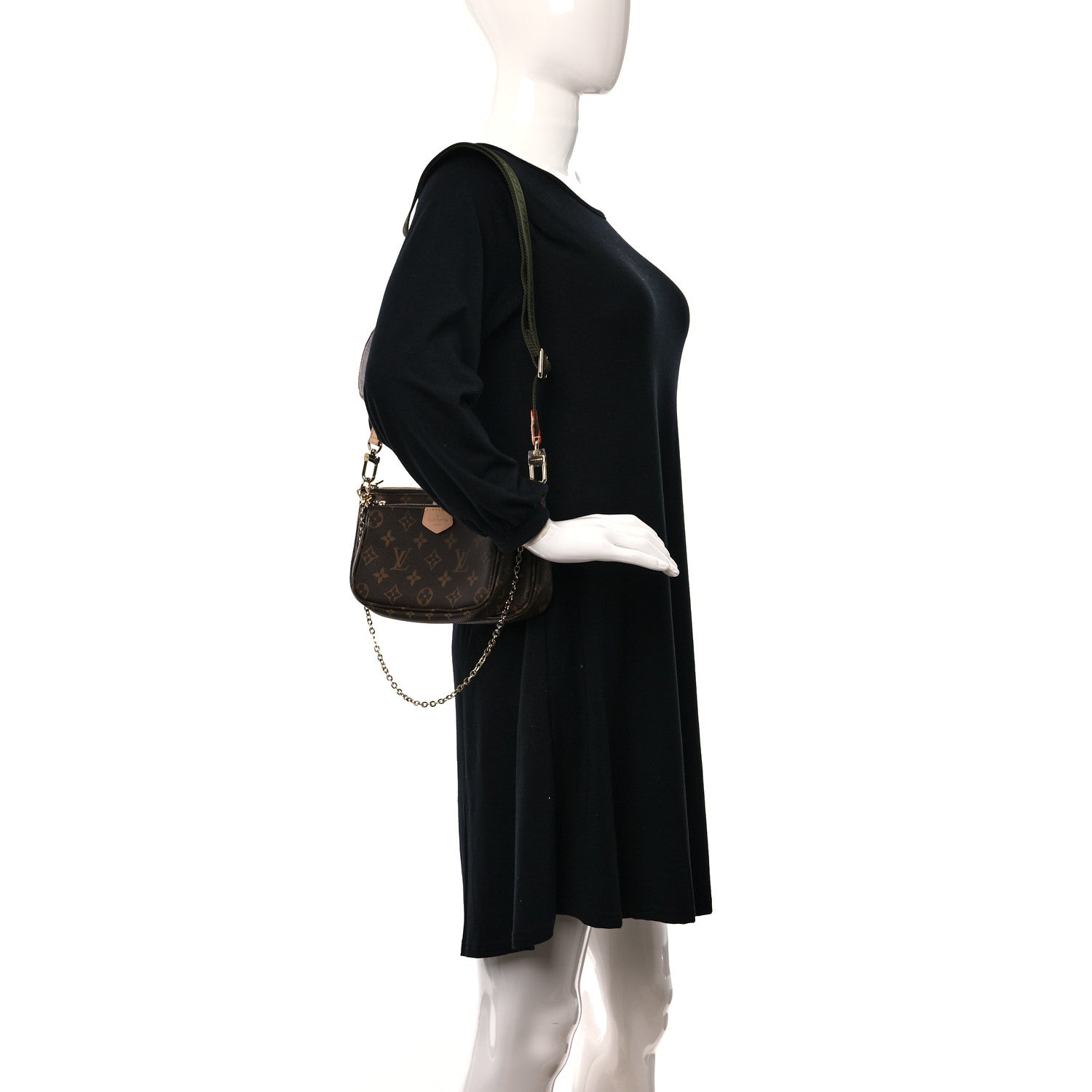 Louis Vuitton Monogram Multi Pochette Accessories Kaki 2 of 11