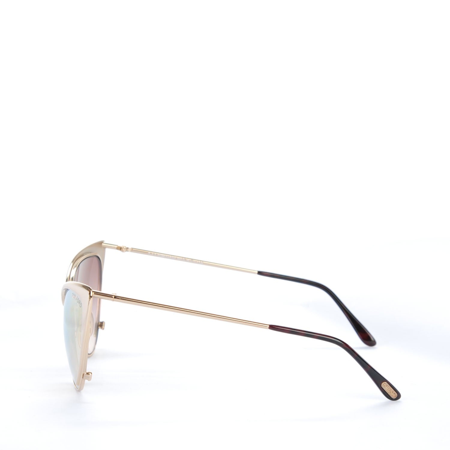Tom Ford Nastasya Cat Eye Sunglasses TF304 Rose Gold 2 of 5