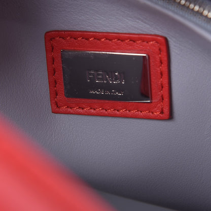 Fendi Vitello Dolce Century Petite 2Jours Tote Fiamma Ardesia 6 of 6