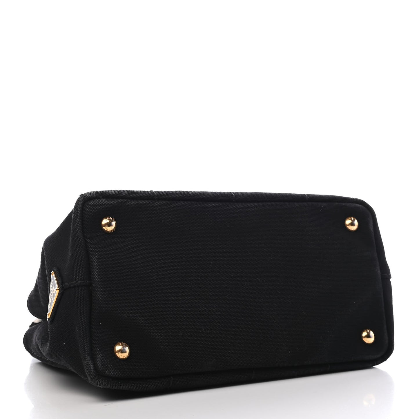 Canapa Small Logo Tote Black Talco
