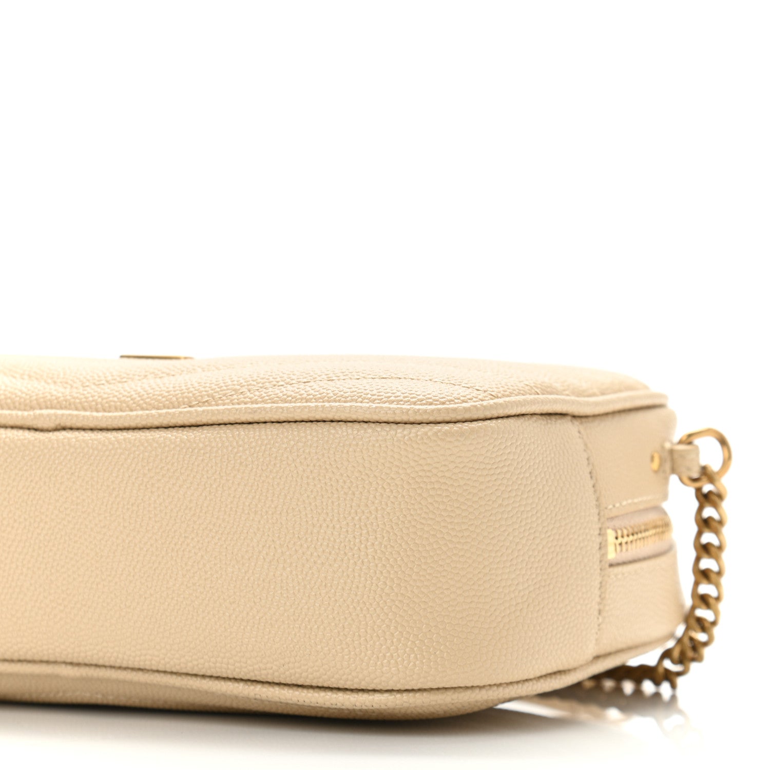 Saint Laurent Grain De Poudre Matelasse Monogram Mini Lou Camera Bag New Powder 9 of 9