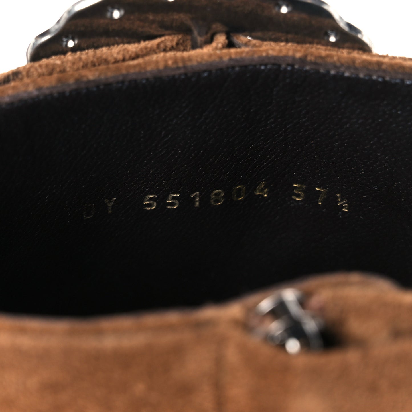 Suede Embellished Joplin Buckle Booties 37.5 Land