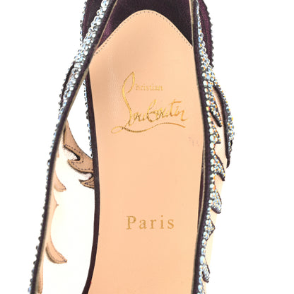 Christian Louboutin Crystal Mesh Marlena 140 Pumps 40.5 Multicolor 7 of 9